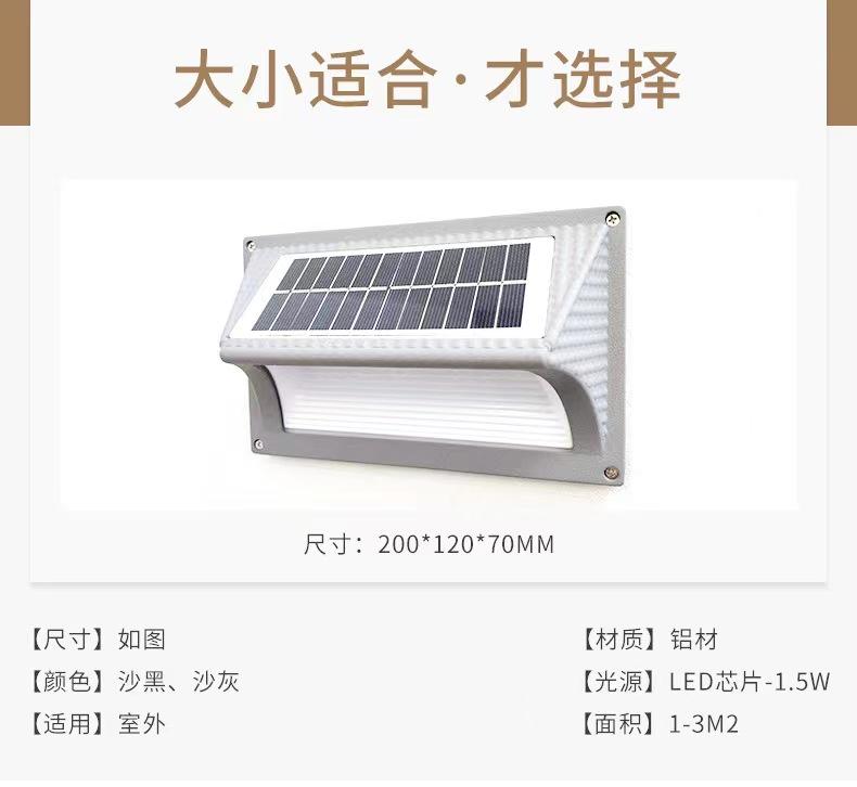 Solarleuchten für Wände