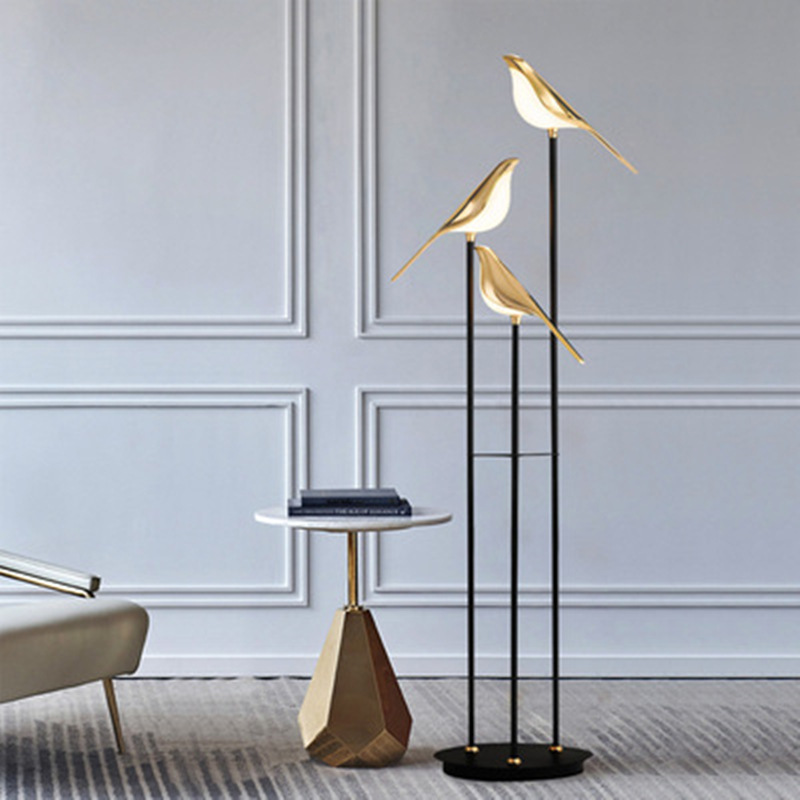 Hotelwandleuchte IP20 Led Stair Wall Light 3W Indoor Gold Luminous Chip Nachtlampje Applique Bird Nachttischlampe Unique Night