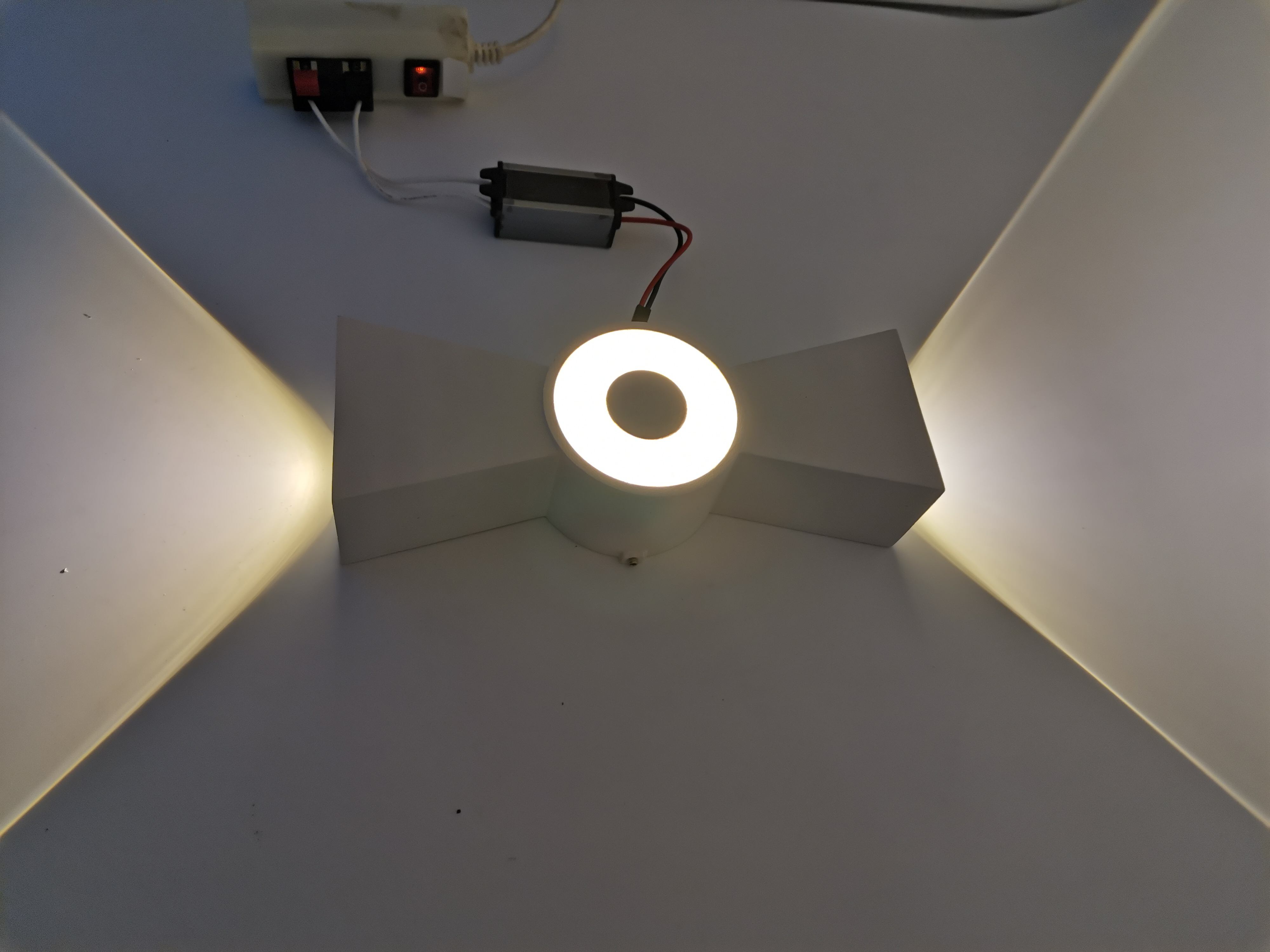 luces de pared al aire libre led