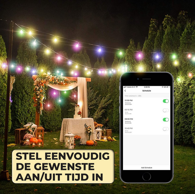App-gesteuerte LED-Leuchten