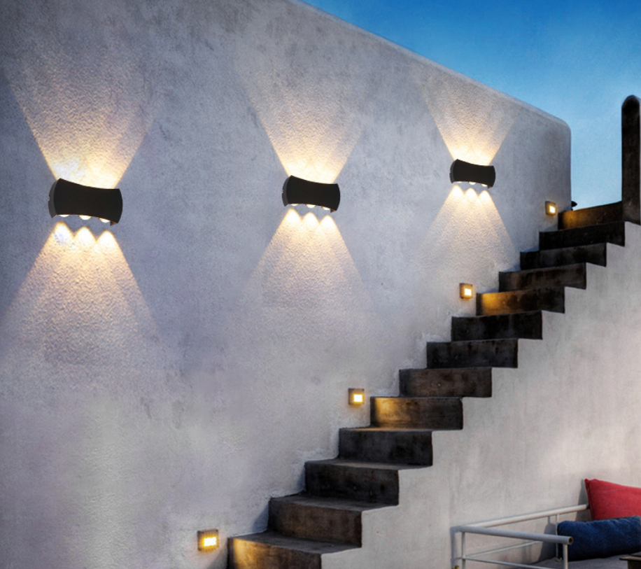 Cabezal doble LED para exteriores 