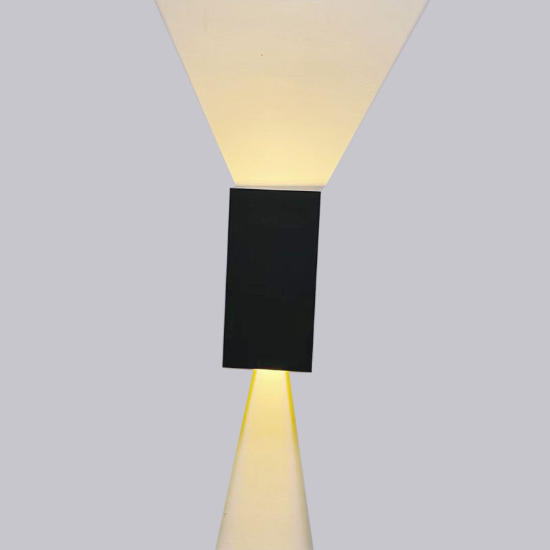 2023 neueste Tuya 9W Wand Lampe Licht App Steuerung Smart Außen Beleuchtung Acryl Wand Montiert Licht Led Smart Wand lampen Leuchte