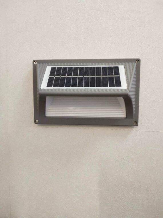 lámparas solares al aire libre