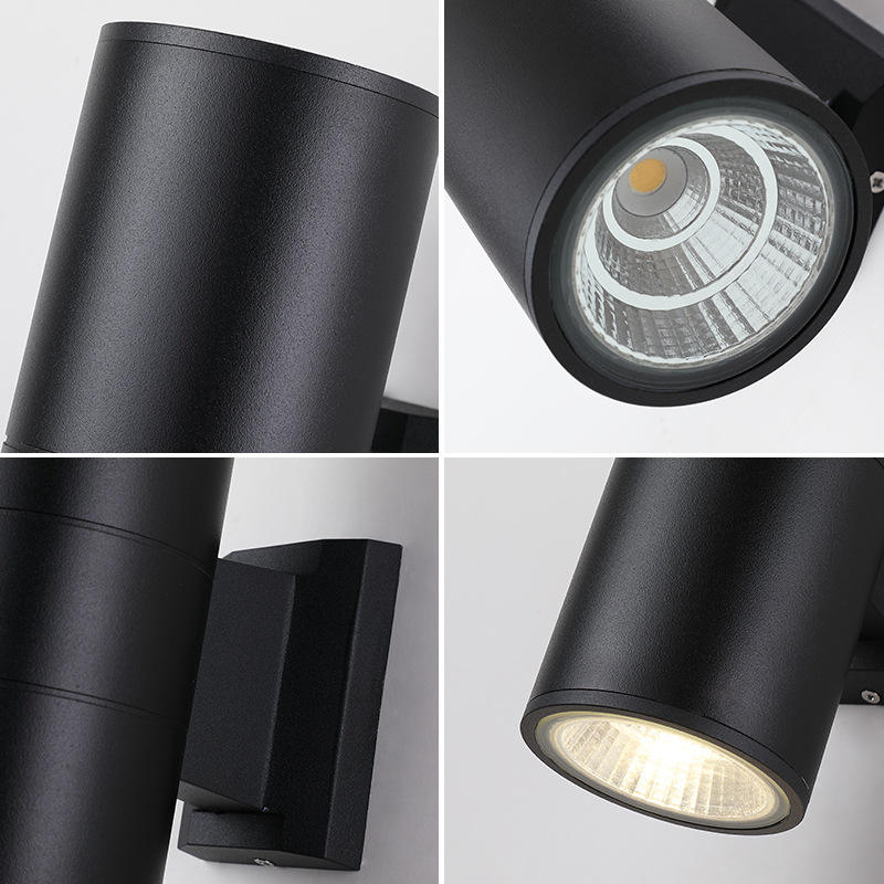 5W 12W COB Up Down Dual-Head Outdoor Led Wandlamp Wandlamp Cilindro Interior Balkon Armatuur Waterdicht IP65 Veranda Lamp5W 12W COB Up Down Dual-Head Outdoor Led Wandlamp Wandlamp Cilindro Interior Balkon Armatuur Waterdicht IP65 Veranda Lamp