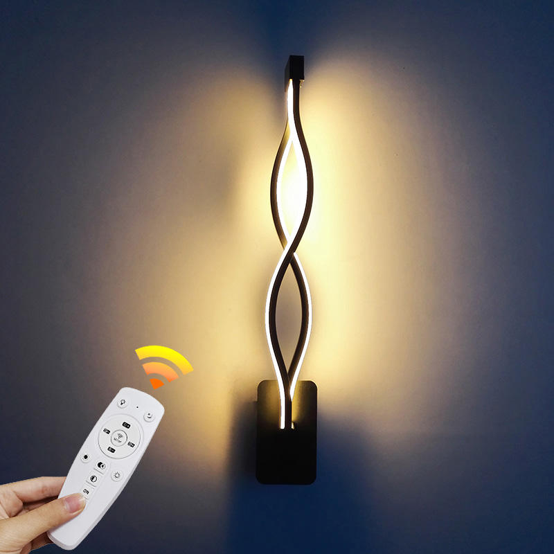 Nachttischlampe mit Fernbedienung