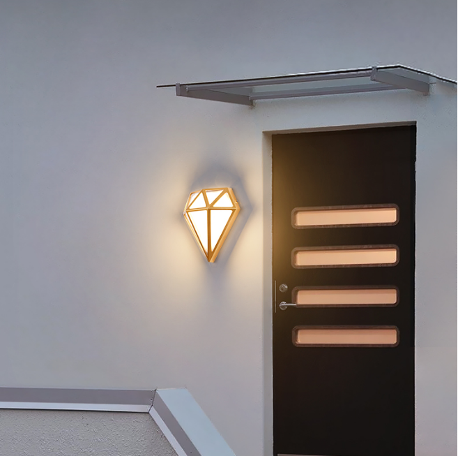 2023 Wasserdichte LED-Wandleuchten für den Außenbereich, Aluminium, IP65-Beleuchtung, Garten, Hof, Deko, Innenbereich, Europa, modernes Innenlicht