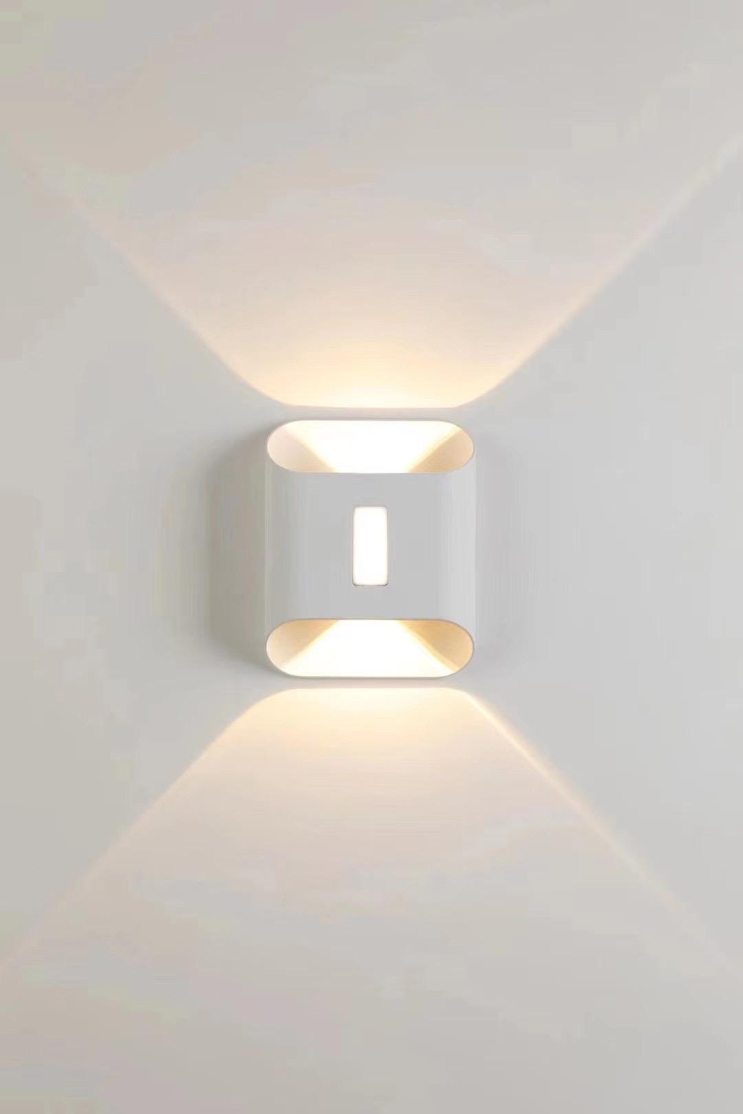 Wandleuchte, IP65, wasserdicht, für den Außenbereich, 6 W/10 W, LED-Wandleuchte, Innen-Schlafzimmer, dekorative Beleuchtung, Veranda, Gartenleuchten, Wandlampen, Abendessen