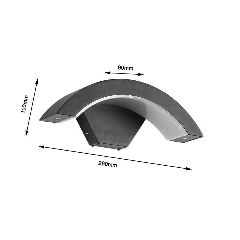Lámpara de pared inteligente con control de aplicaciones 