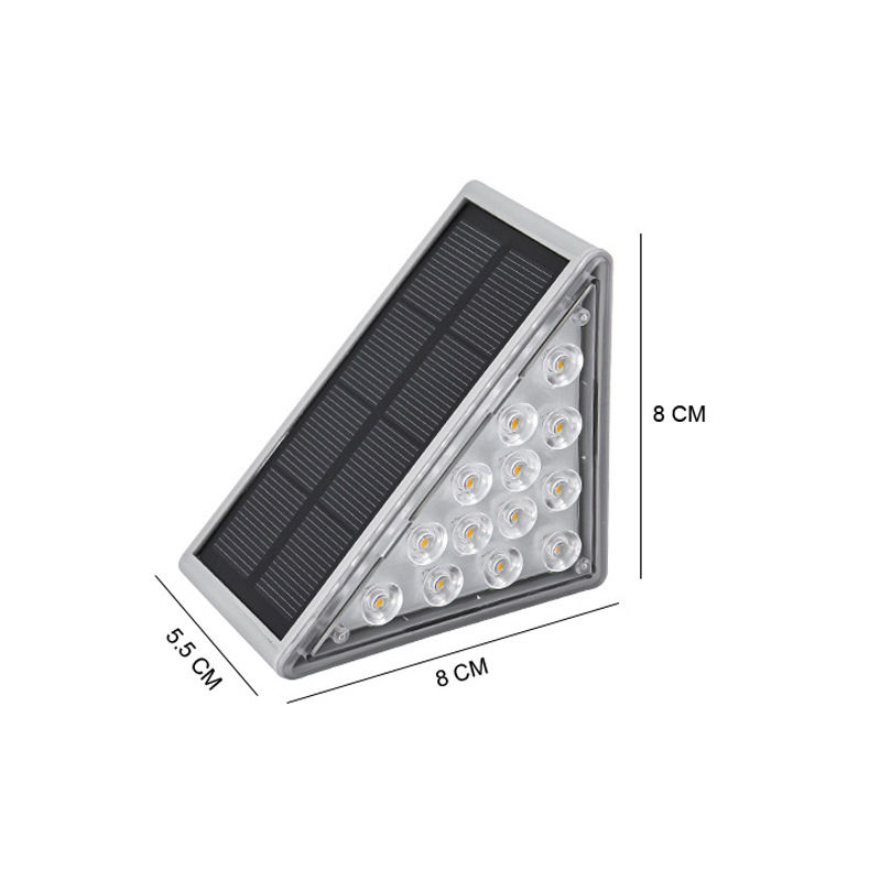 Applique murale solaire extérieure étanche LED appliques murales pour cour rue paysage jardin décor lampe solaire applique murale extérieure