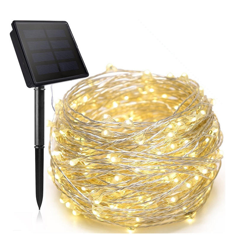 lumières led solaires extérieures