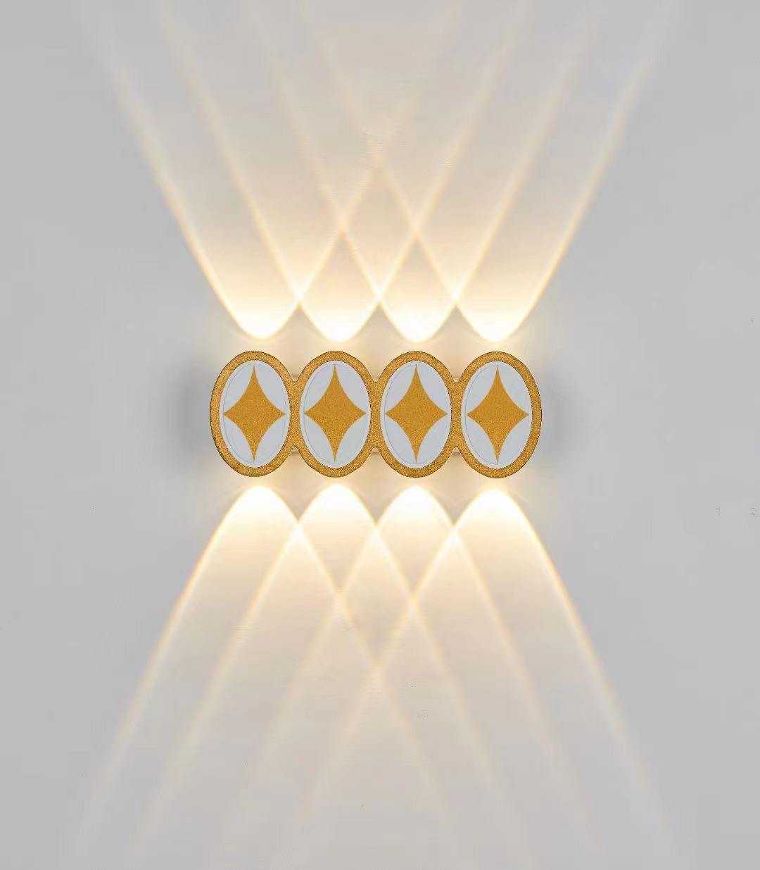 Gold Einfache Moderne Stil Aplique Led Pared Wandlampe Wasserdichte Lampe Leuchte Leuchtende Beleuchtung Wandleuchte Innen Dekoration Licht