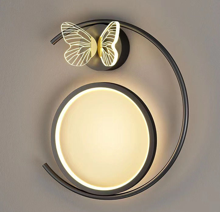 Schmetterlingswandlampe