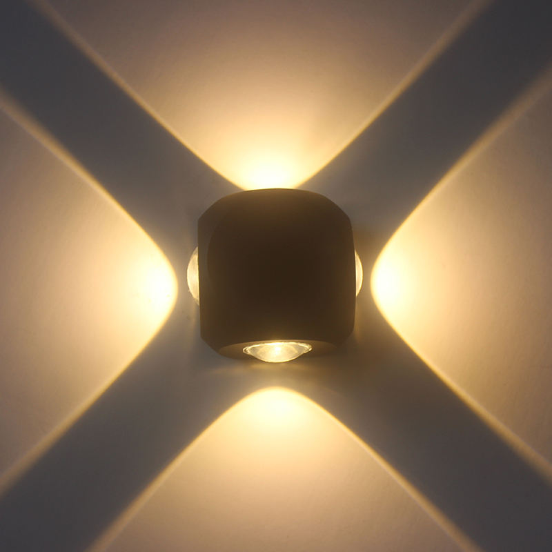Moderne wasserdichte 4W LED-Wandleuchte IP65