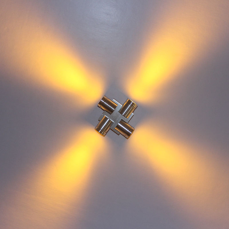 Lámpara de pared LED montada en la pared 2W 4W Luz de escalera de esquina para decoración de habitaciones interioresLámpara de pared LED Montada en la pared 2W 4W Luz de escalera de esquina para decoración de habitaciones interiores