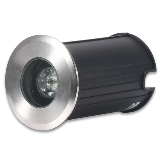 Led vergrabenes Licht 1w3w Edelstahl-Unterwasserlichtanker eingebetteter Parkquadrat-Wandecken-Unterwasser-kleines vergrabenes Licht