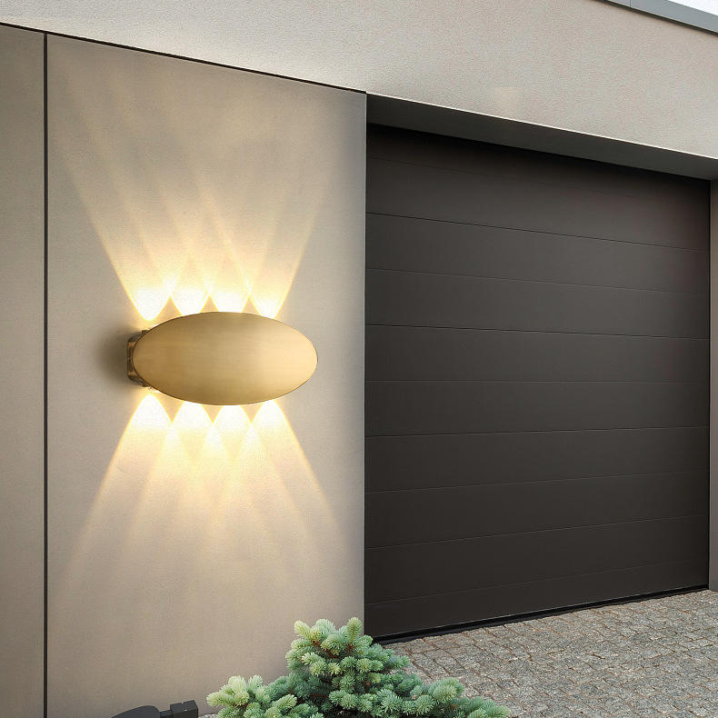 Solar-Wandleuchte für den Außenbereich