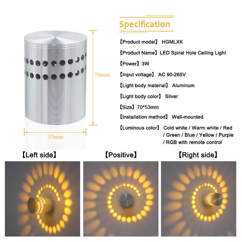iluminación de aplique de pared led