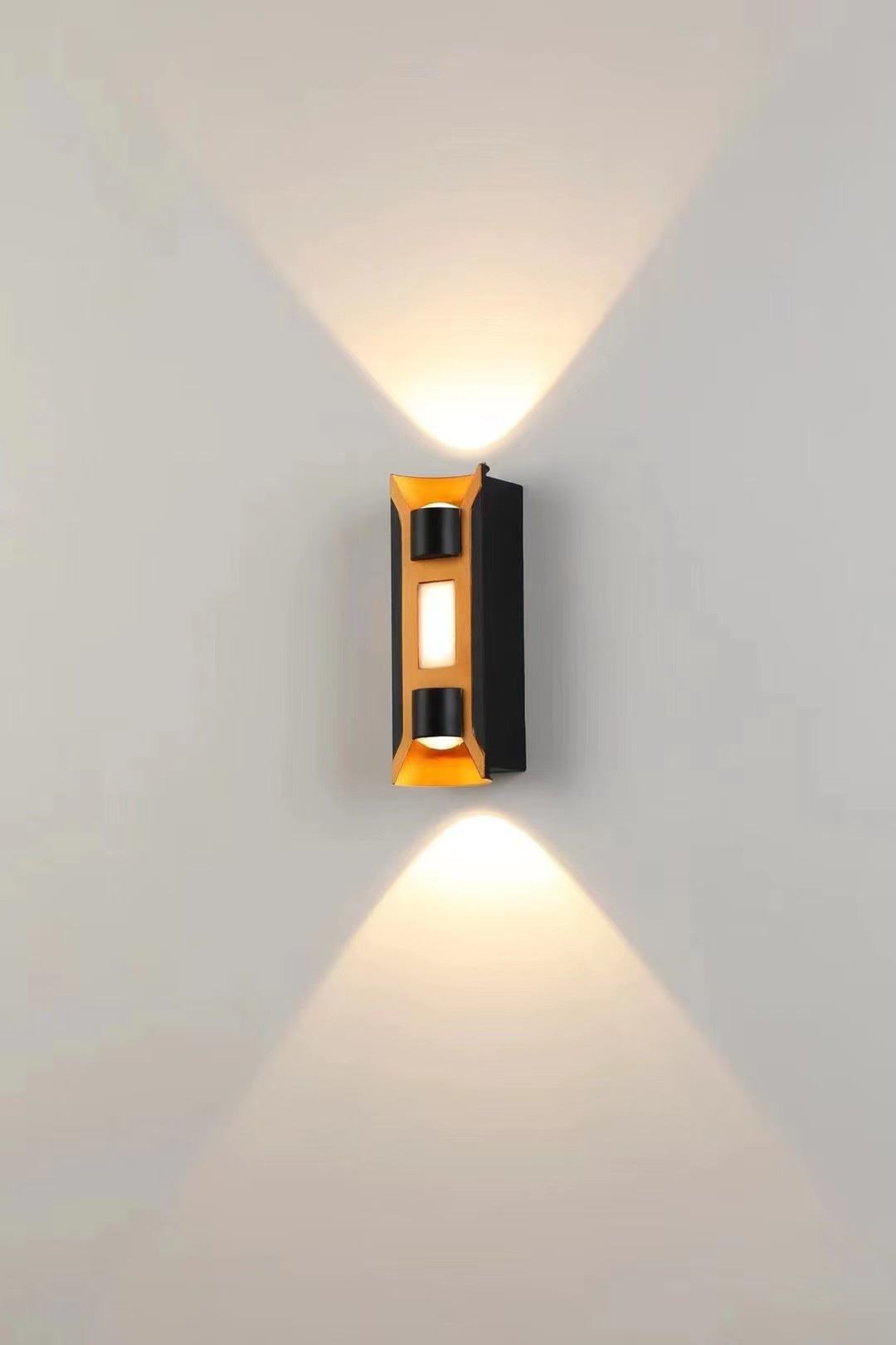 Wandleuchte IP65 wasserdicht für den Außenbereich, 6 W/10 W, LED-Wandleuchte für Innenräume, Schlafzimmer, dekorative Beleuchtung, Veranda, Gartenleuchten, Wandlampen, Abendessen