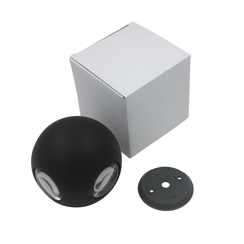 4W Kleine NEUE Ankunfts-Kugelleuchten für den Außenbereich, mehrfarbige Lichter, Außenwandleuchten, Leuchte, LED-Wandleuchte, LED-Wandleuchten