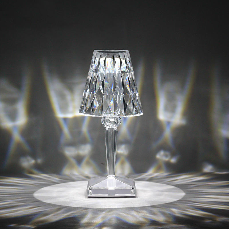 Acryl-Tischlampe modern