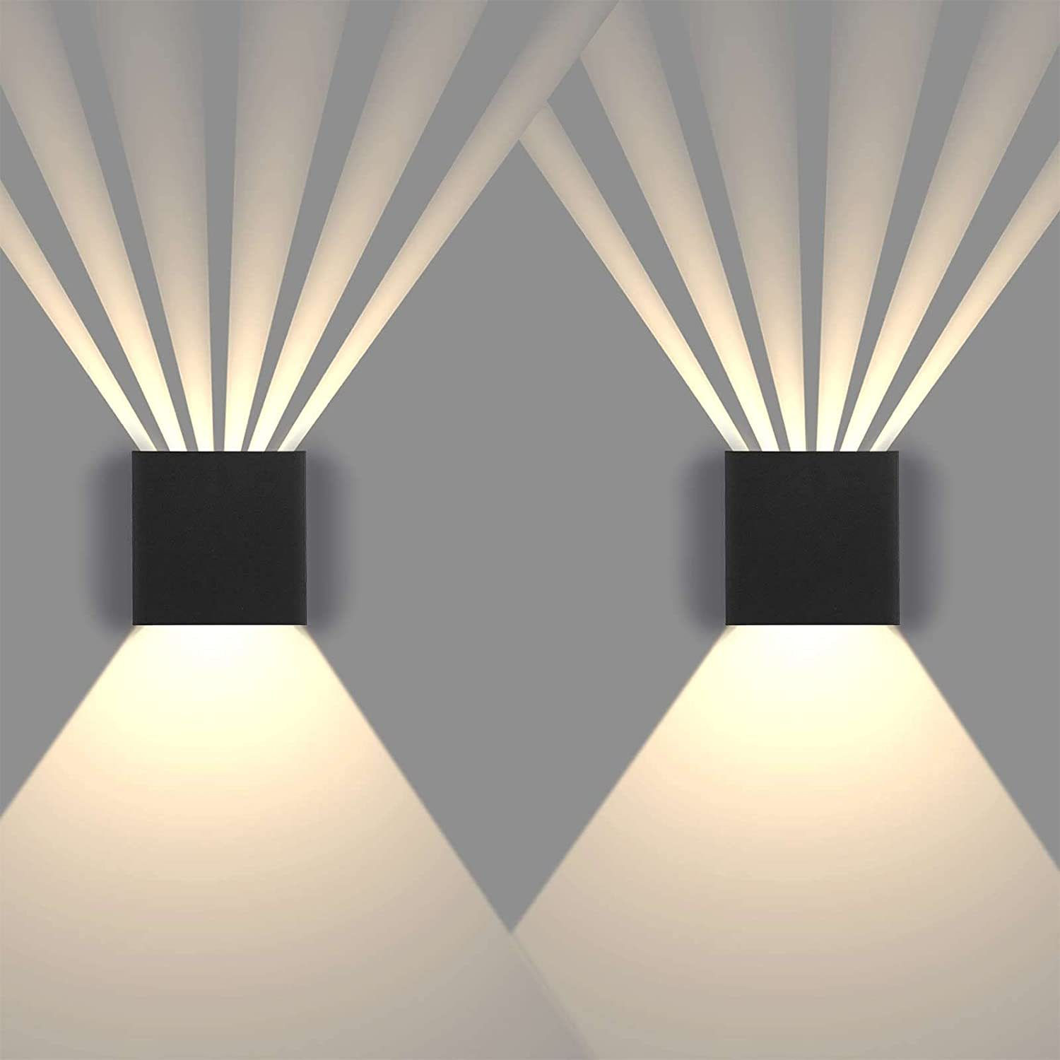 Einstellbare IP65-Würfel-LED-Außenwandleuchte mit hohem Lumen und 6 W
