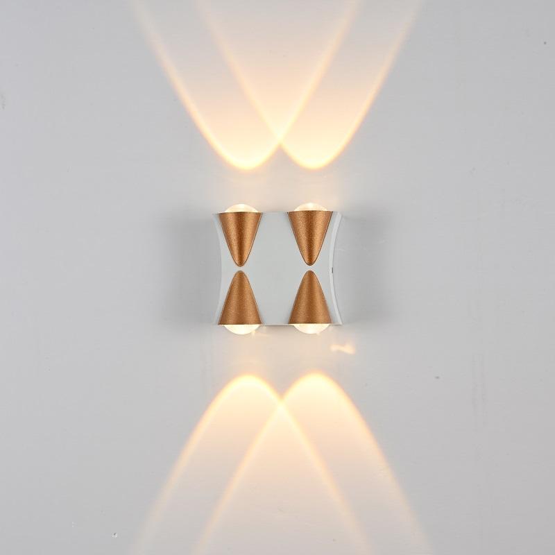 Außenlampe Innen Gold Wandlampe 