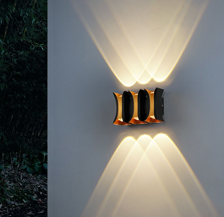 Gartenglas-Wandlampen, Außenleuchte, Retro-IP65-wasserdichte LED für Haus, Veranda, Korridor, Gateway und Tor, Terrasse