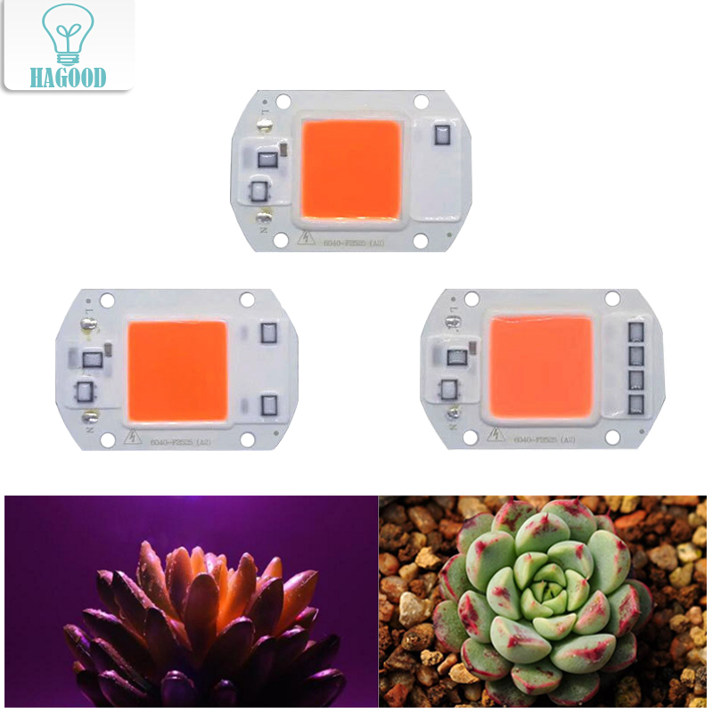 Chip di coltivazione a led per interni ad alta potenza 20W 30W 50W per l'illuminazione della crescita delle piante
