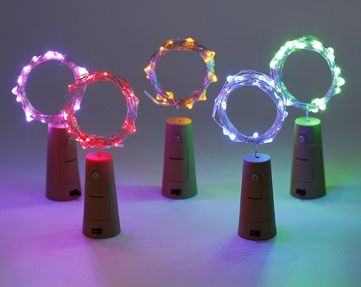 Neuheit 2M 20leds LED Kupfer Fee Nachtlicht Wasserdichte Girlande Lampe für Garten Weihnachten Hochzeit Party Dekoration beleuchtung