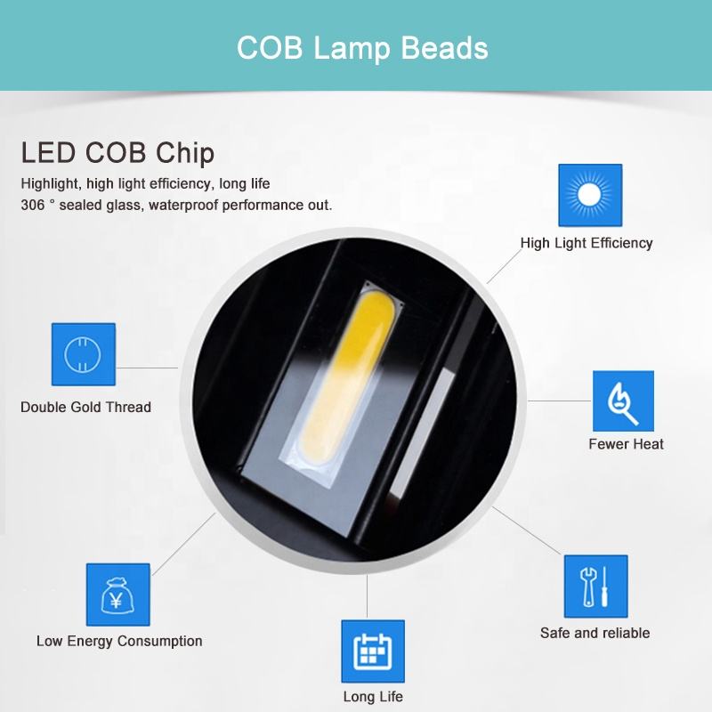 luces de pared al aire libre led