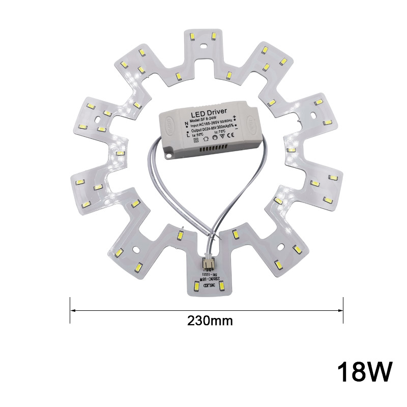 Moderne LED Plafonniers 12-24W Cuisine Source de Lumière Module AC220V Salon Économie D'énergie Plafond Éclairage Rénovation Conseil