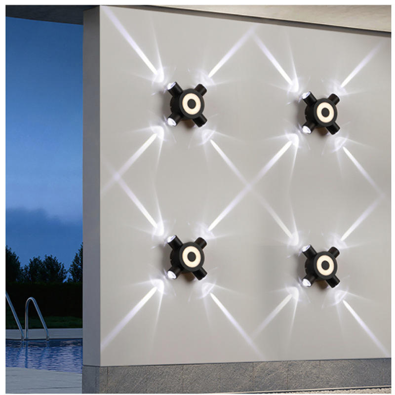 Führte Wand Licht Im Freien Wasserdichte IP65 AC85-265V Lange Wand Lampe Für Garten Veranda Licht Schlafzimmer Nacht Moderne Innen Beleuchtung