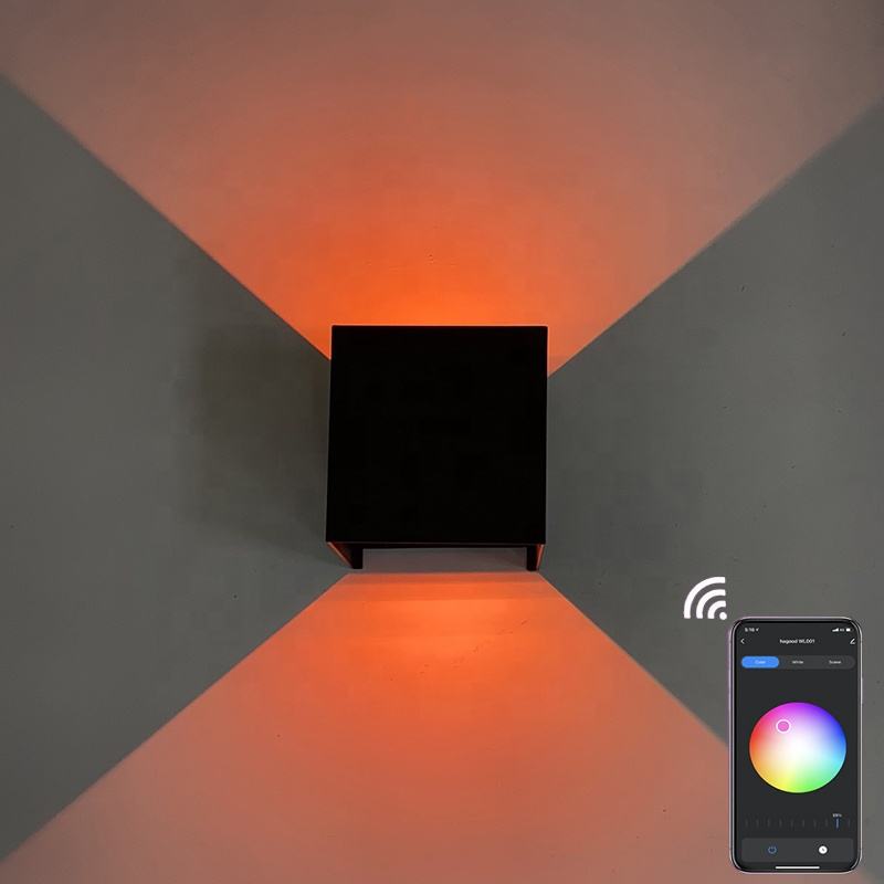 Lámpara de pared inteligente con control de aplicaciones 