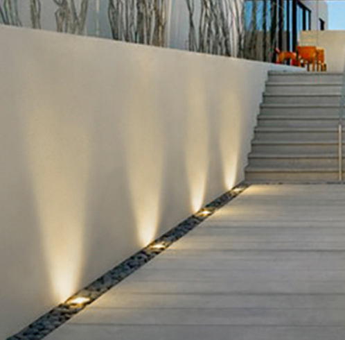 Led vergrabenes Licht 1w3w Edelstahl-Unterwasserlichtanker eingebetteter Parkquadrat-Wandecken-Unterwasser-kleines vergrabenes Licht