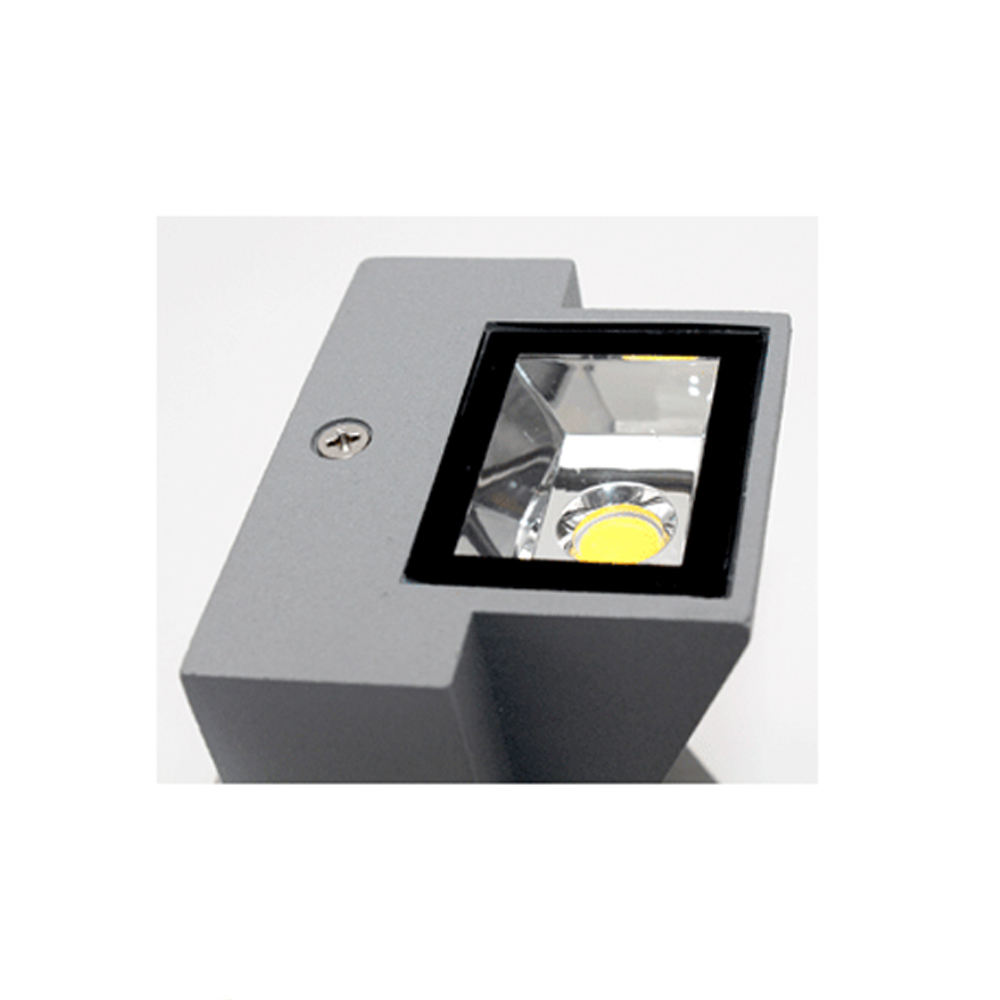  Moderne Aluminium-Up-and-Down-LED-Wandleuchte