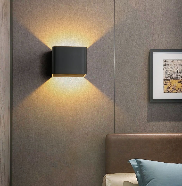 2023 USB Aufladbare Wand Lichter Hause Innen Motion Sensor Beleuchtung Schlafzimmer Nacht Lampe Korridor Treppe Dekor Lichter Wand Lampe