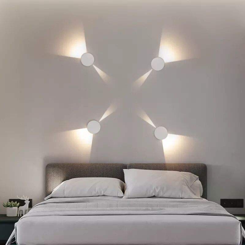 Up And Down LED-Wandleuchte, wasserdicht, IP65, Aluminium, Innenwandleuchte für Schlafzimmer, Wohnzimmer, Flur, Innen- und Außenbeleuchtung