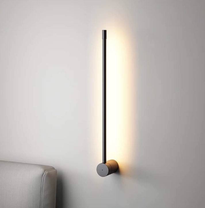 Nordic Slaapkamer Nachtkastje Wandlamp Creatiev Klok Lange Trap Gang Gangpad Woonkamer Achtergrond Wall Art Lampe Cafe Hotel