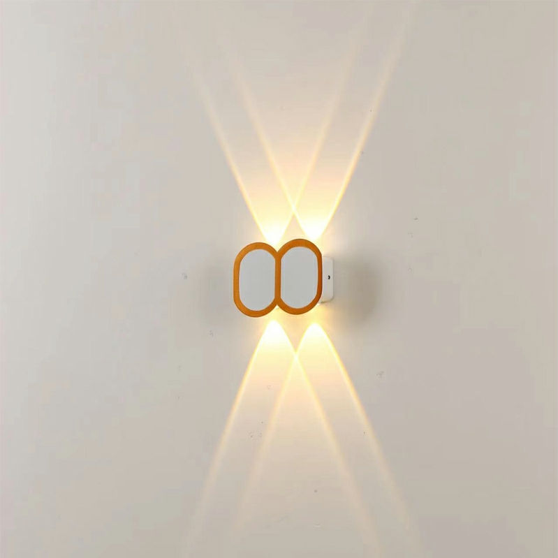 IP65 RGB LED Wandleuchte für den Außenbereich, wasserdicht, Gartenbeleuchtung, Aluminium, 2 W, 6 W, 8 W, 10 W, 12 W, für Innenräume, Schlafzimmer, Wohnzimmer, Treppen, Wandleuchte