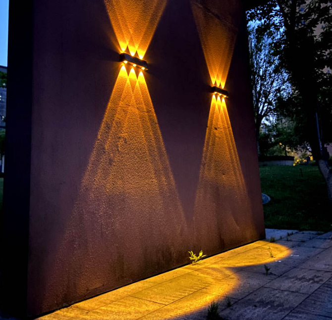 lumière solaire menée
