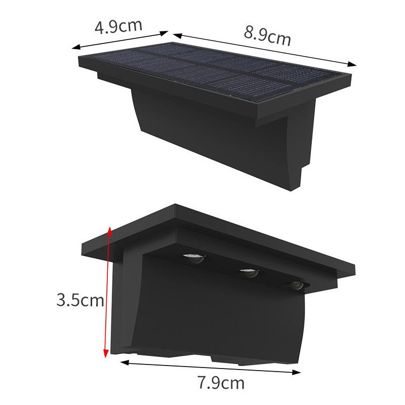 luces led solares
