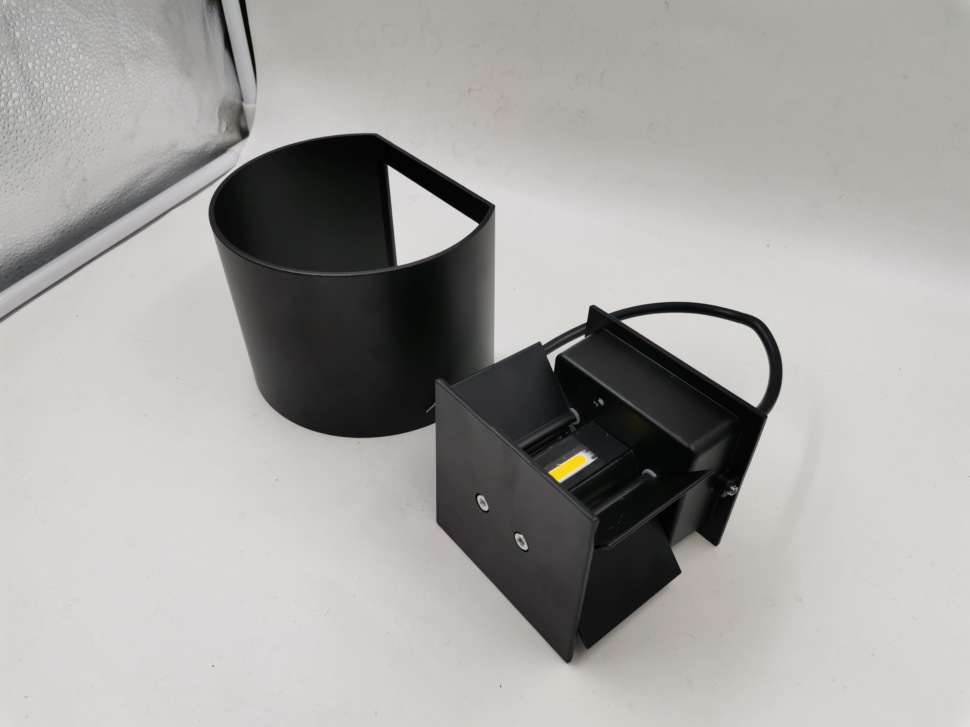 luz de pared led dormitorio