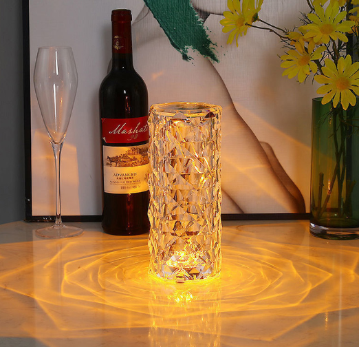 Acryl-Tischlampe modern