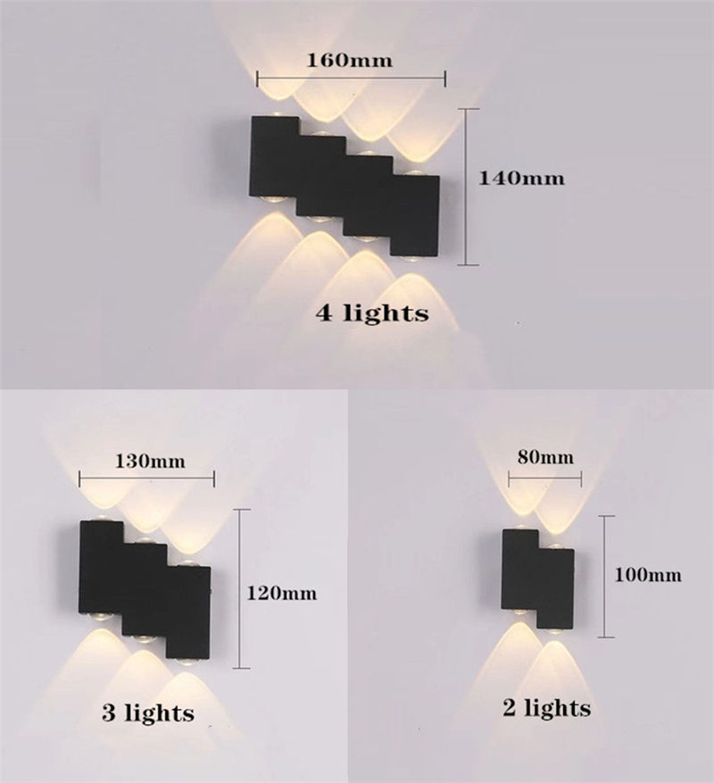 Außenwandbeleuchtung LED