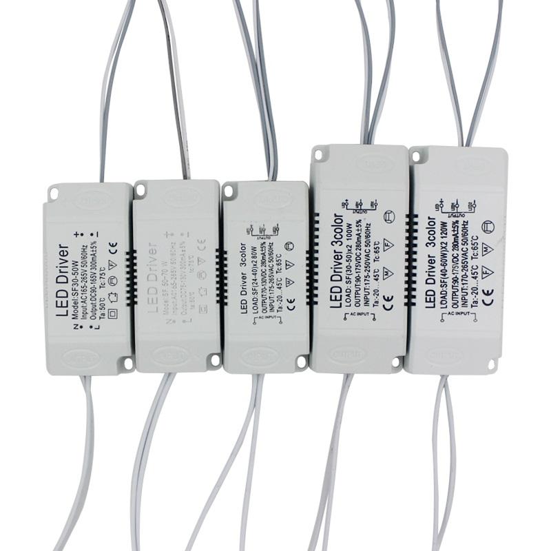 8–120 W LED-Treiber-Netzteil für AC220 V, nicht isolierender Transformator, Deckenleuchte, Ersatz-Glühbirnen-Chip