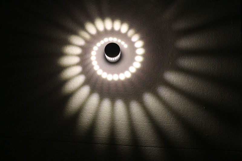 Wandlampe im Wohnzimmer