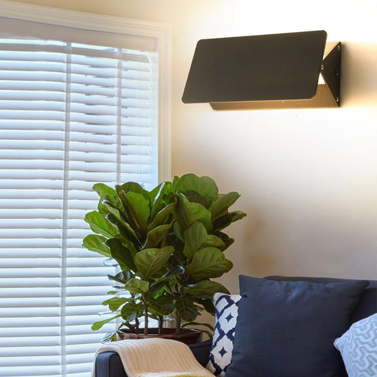 Luz de pared LED de 5W, lámpara de noche para dormitorio, decoración de hotel para el hogar, ángulo de luz ajustable
