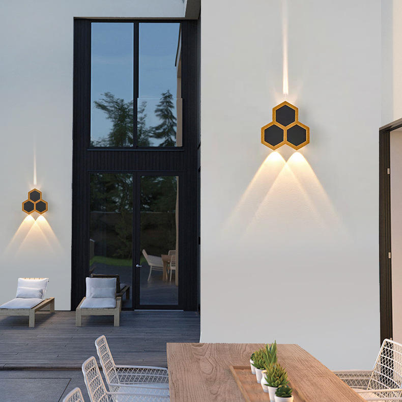 Lumière de jardin de chevet de chambre à coucher
