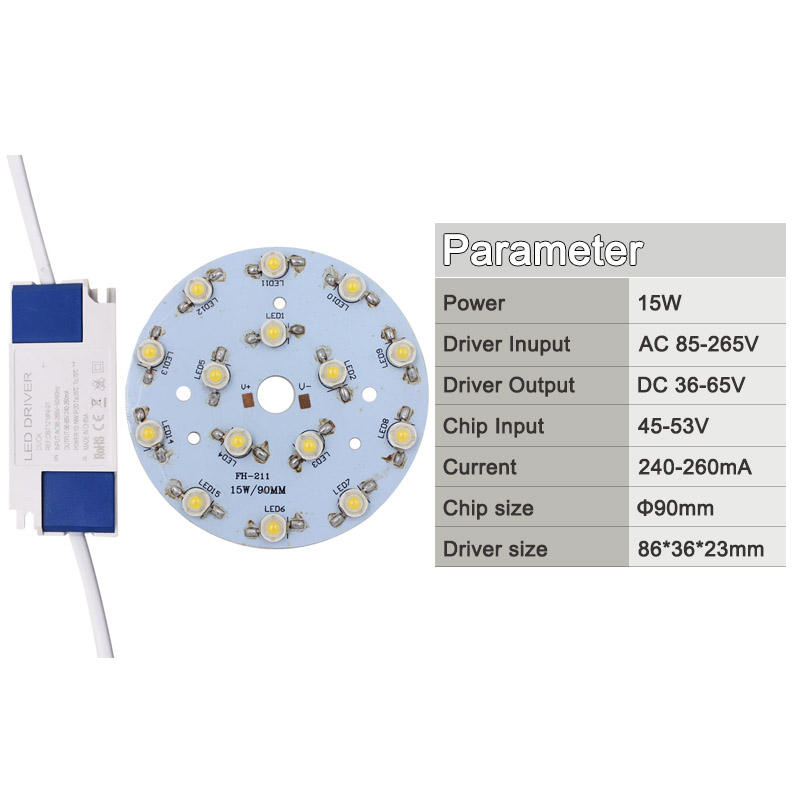 accesorios para lámparas led