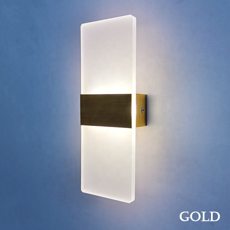Nueva lámpara de pared acrílica con teclas de Piano, luz de pared para sala de estar, baño, dormitorio, luminaria, luz nocturna de 85-265V